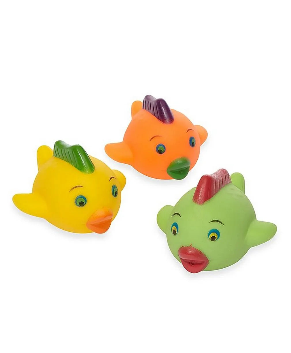 Vital Baby - 3-Piece Splash Bath Toys Set | Frog, Turtle & Crocodile | 6+ Months | Multicolour